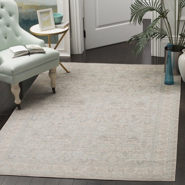 Safavieh Archive Vintage Grey/ Light Grey Distressed Rug - 9' x 12'