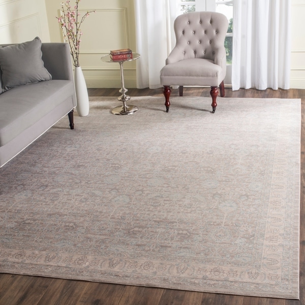 Safavieh Archive Vintage Grey/ Light Grey Distressed Rug - 9' x 12'