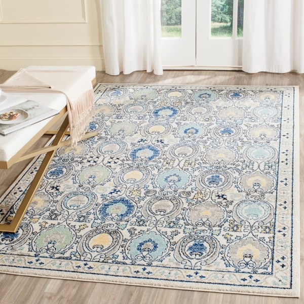 Safavieh Evoke Vintage Ivory / Grey Distressed Rug - 10' x 14'