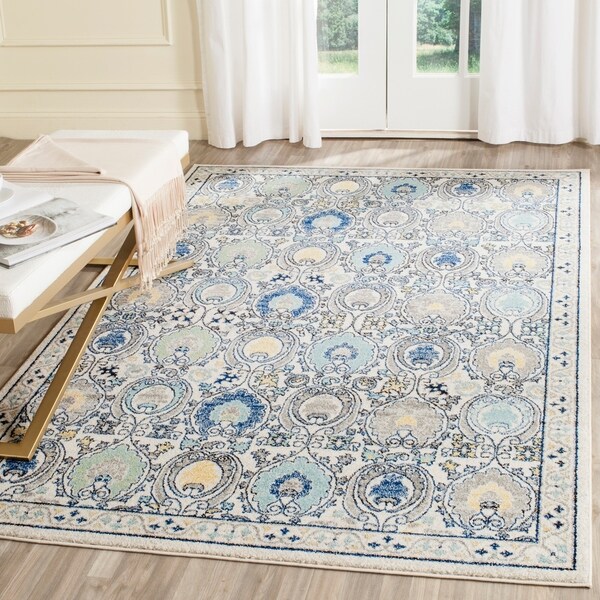 Safavieh Evoke Vintage Ivory / Grey Distressed Rug - 8' x 10'