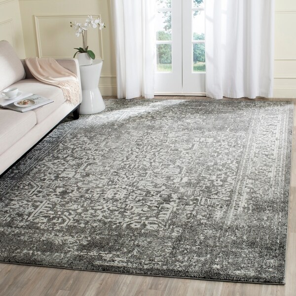 Safavieh Evoke Vintage Oriental Grey / Ivory Distressed Rug - 8' x 10'
