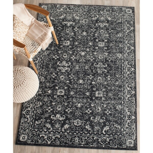 Safavieh Evoke Vintage Oriental Charcoal/ Ivory Distressed Rug - 10' x 14'