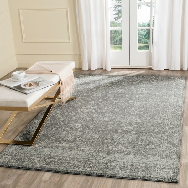 Safavieh Evoke Vintage Oriental Grey / Ivory Distressed Rug - 10' x 14'