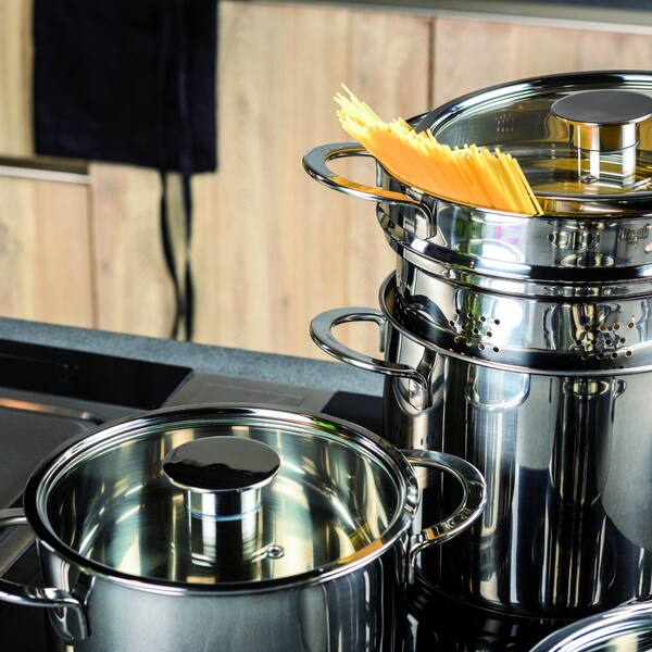  2 Pcs Glass Pots for Cooking on Stove Set Glass