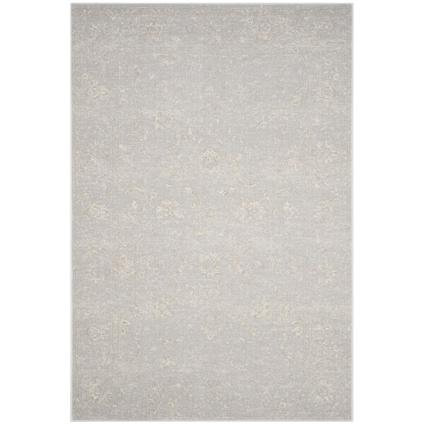 Safavieh Carnegie Vintage Light Grey/ Cream Distressed Rug - 8' x 10'