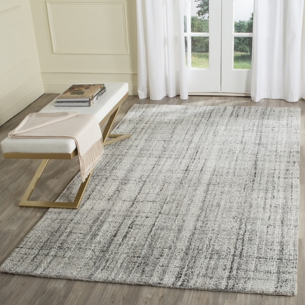 Safavieh Handmade Modern Abstract Grey/ Black Rug - 8' x 10' - Free ...