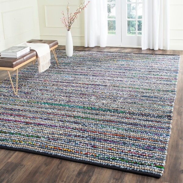 Safavieh Cape Cod Handmade Multi / Natural Jute Natural Fiber Rug - 9' X 12'