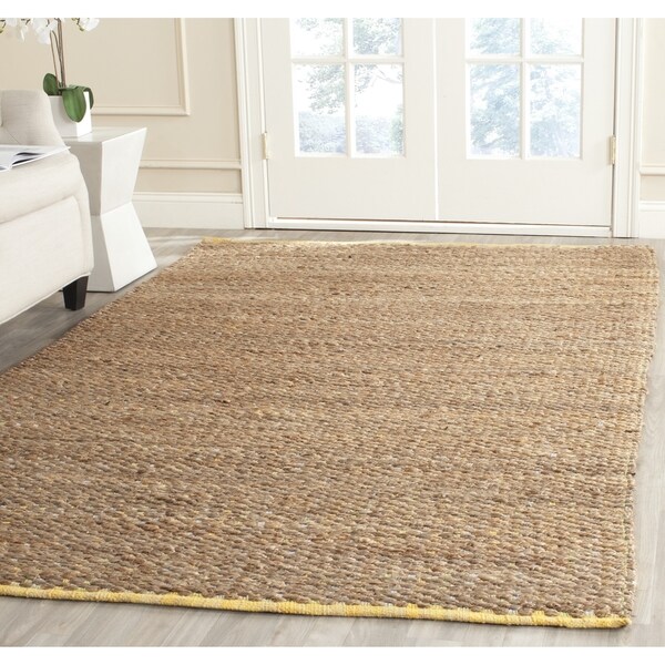 Safavieh Cape Cod Handmade Yellow Jute Natural Fiber Rug - 9' x 12'