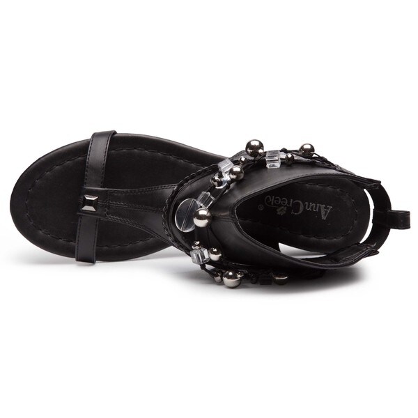 black festival sandals