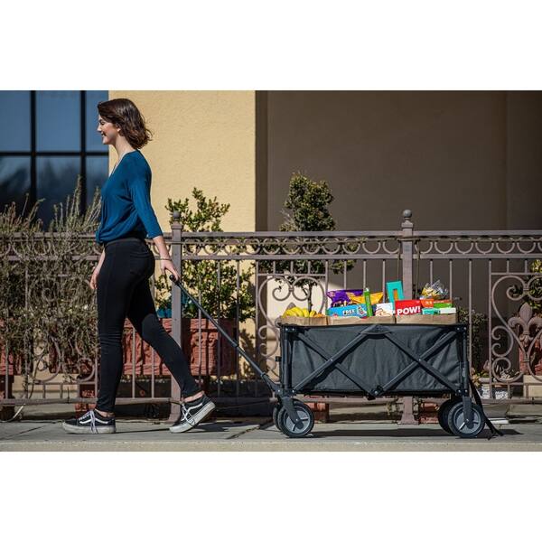 Adventure Wagon Portable Utility Wagon, ONIVA a Picnic Time brand Ohio State Buckeyes Dark Gray