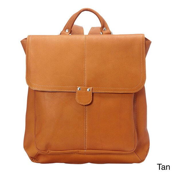 leather saddle bag backpack