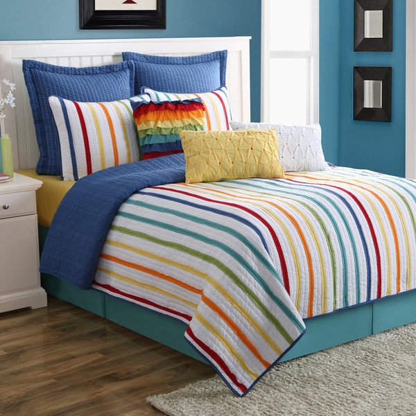 Baja Stripe 3-piece Quilt Set by Fiesta