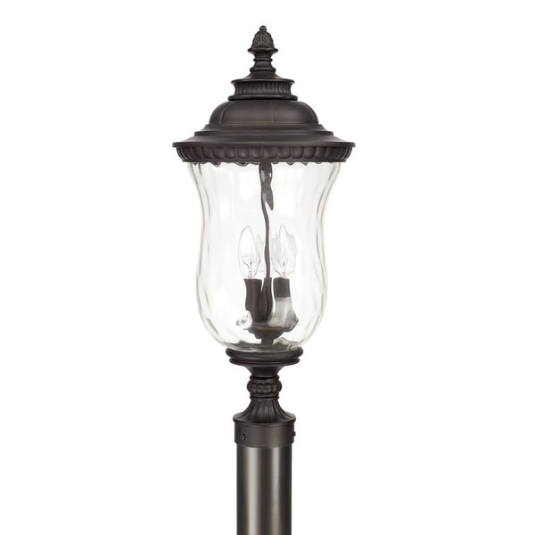 Capital Lighting Ashford Collection 3 Light Old Bronze Outdoor Capital Lighting Ashford Collection 3 Light Old Bronze Outdoor Post Lantern On Free Shipping Today 11746069