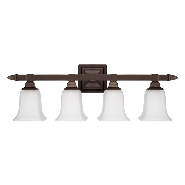 Transitional 4light Burnished Bronze Bath/Vanity Light Overstock