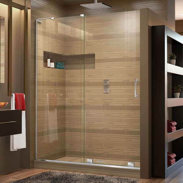 DreamLine Mirage-X 44 - 48 in. W x 72 in. H Sliding Shower ...