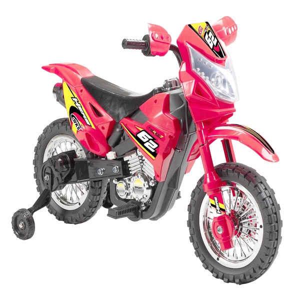 Shop Best Ride On Cars Mini Dirt Bike w/ Headlight Red ...