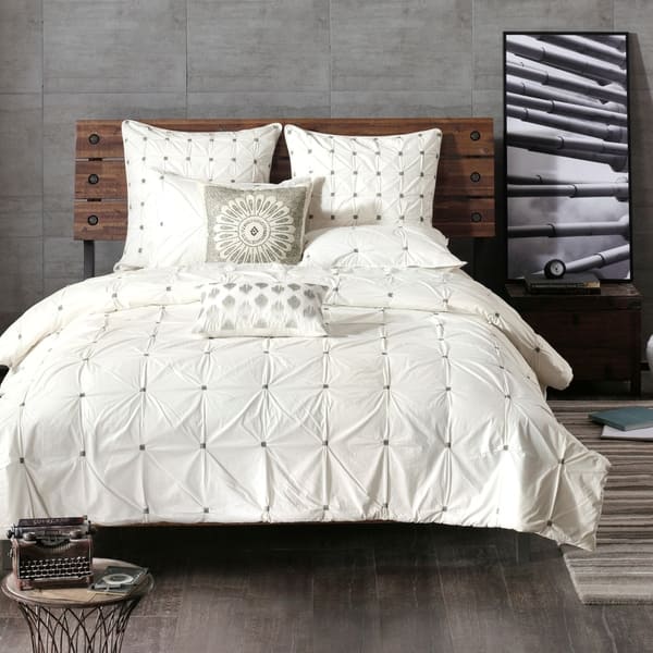 Shop Ink Ivy Masie Cotton Comforter Set 2 Color Option On Sale