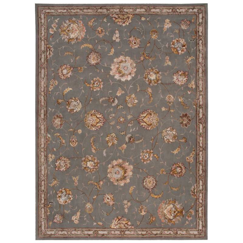 Nourison Ma Serenade Area Rug - 3'9" x 5'9" - Grey - Rectangle
