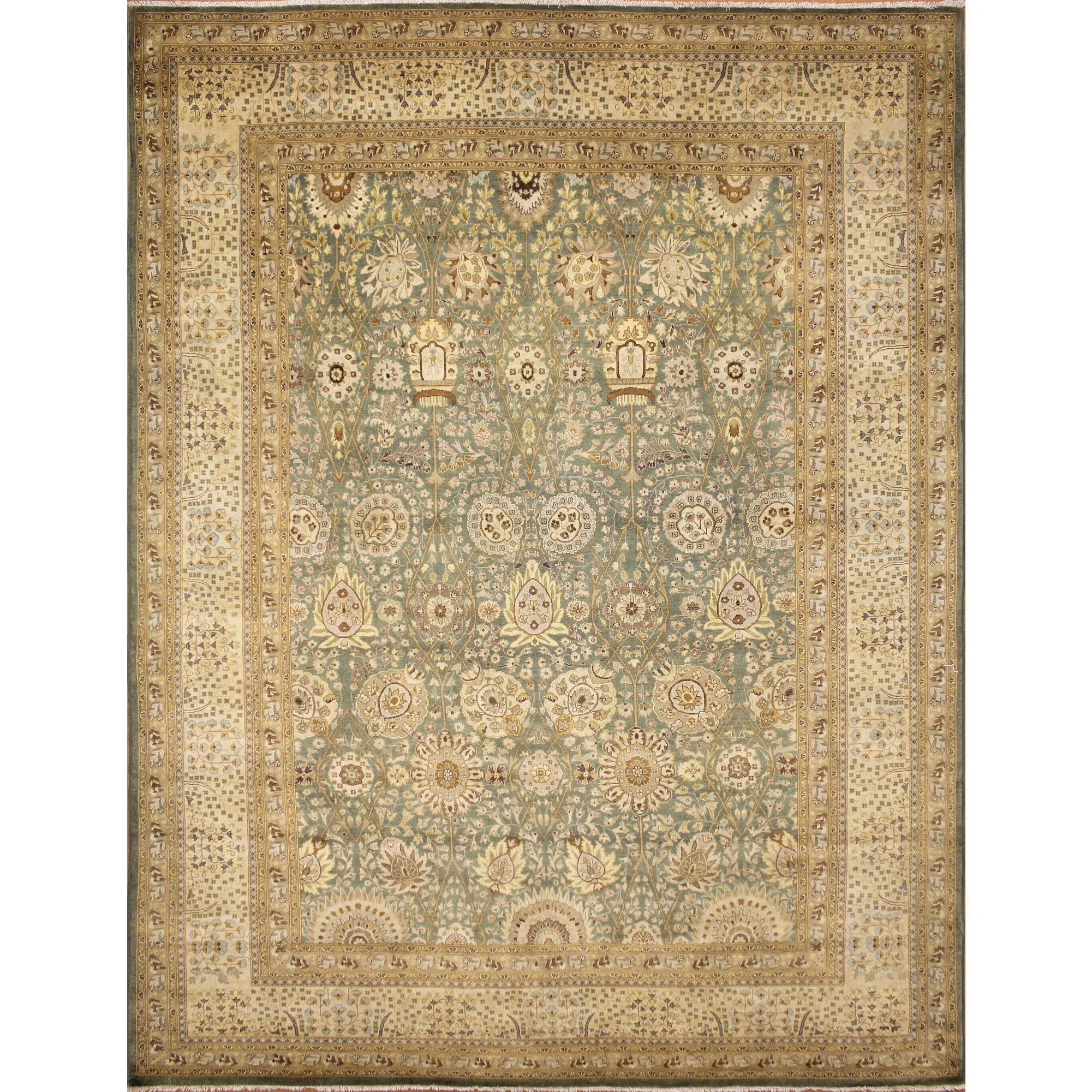 Noori Rug Ankara Narses Hand Knotted Area Rug 8'3 x 9'11 Red/Blue Noori Rug Ankara Narses Hand Knotted Area Rug 8'3 x 9'11 Red/Blue