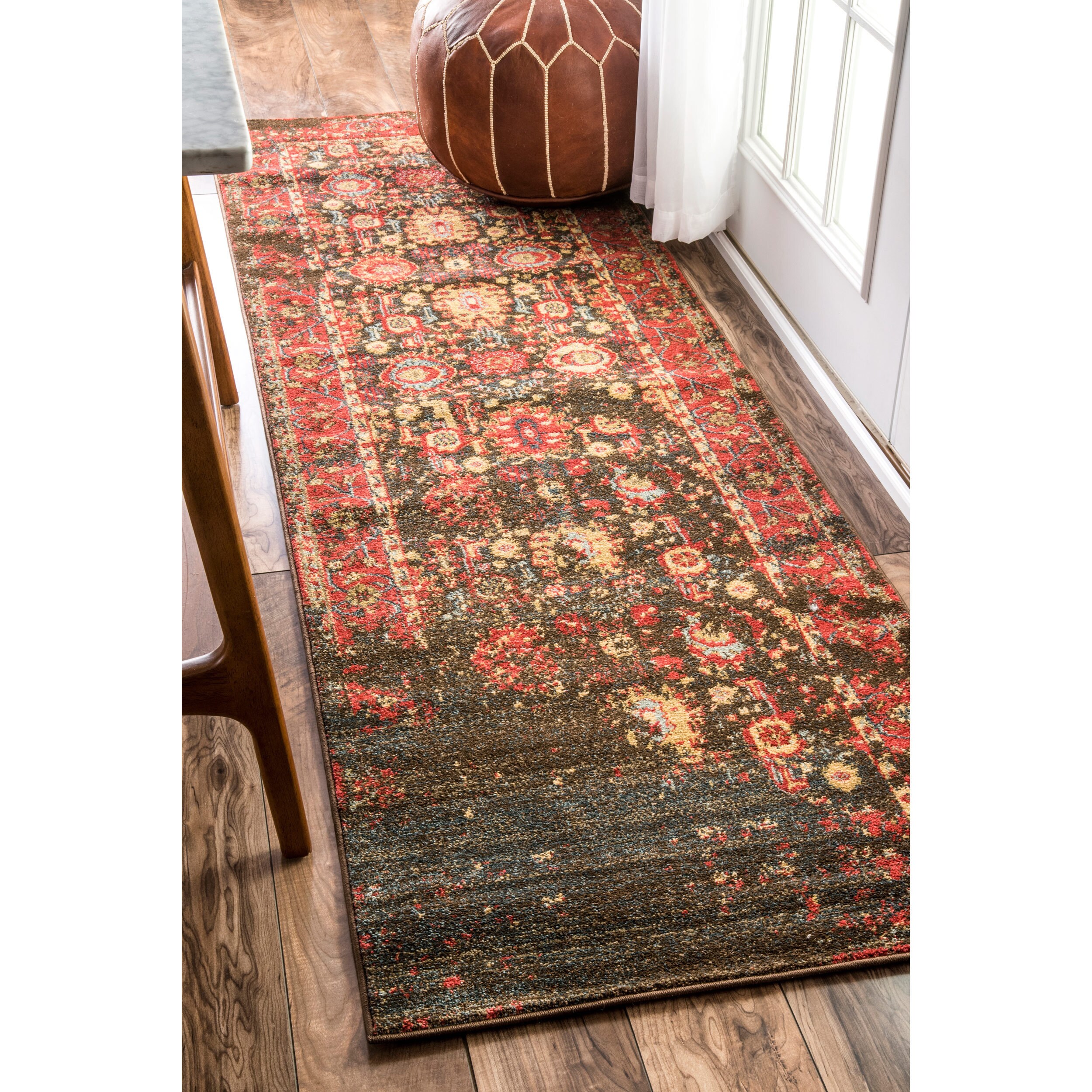 Shop nuLOOM Traditional Persian Modern Vintage Multi Runner Rug (2'6 x 8') Free Shipping Today