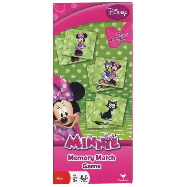 Disney Minnie Mouse Tower Memory Match Game