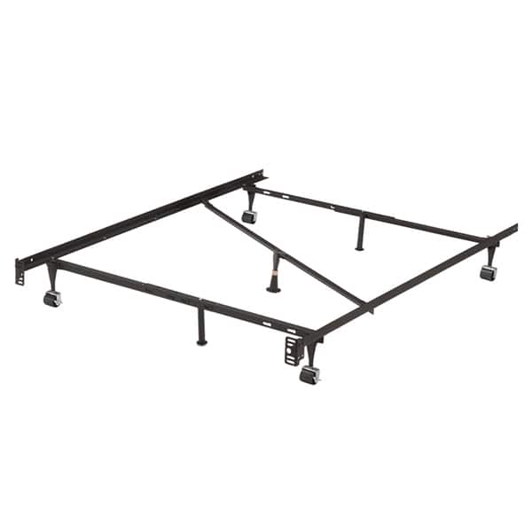 Heavy Duty Commercial Metal Adjustable Bed Frame, Queen, Full, Full XL, Twin