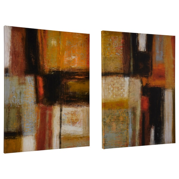 Ready2HangArt 'New Earth I/II' by Norman Wyatt Jr. 2-piece Wrapped ...