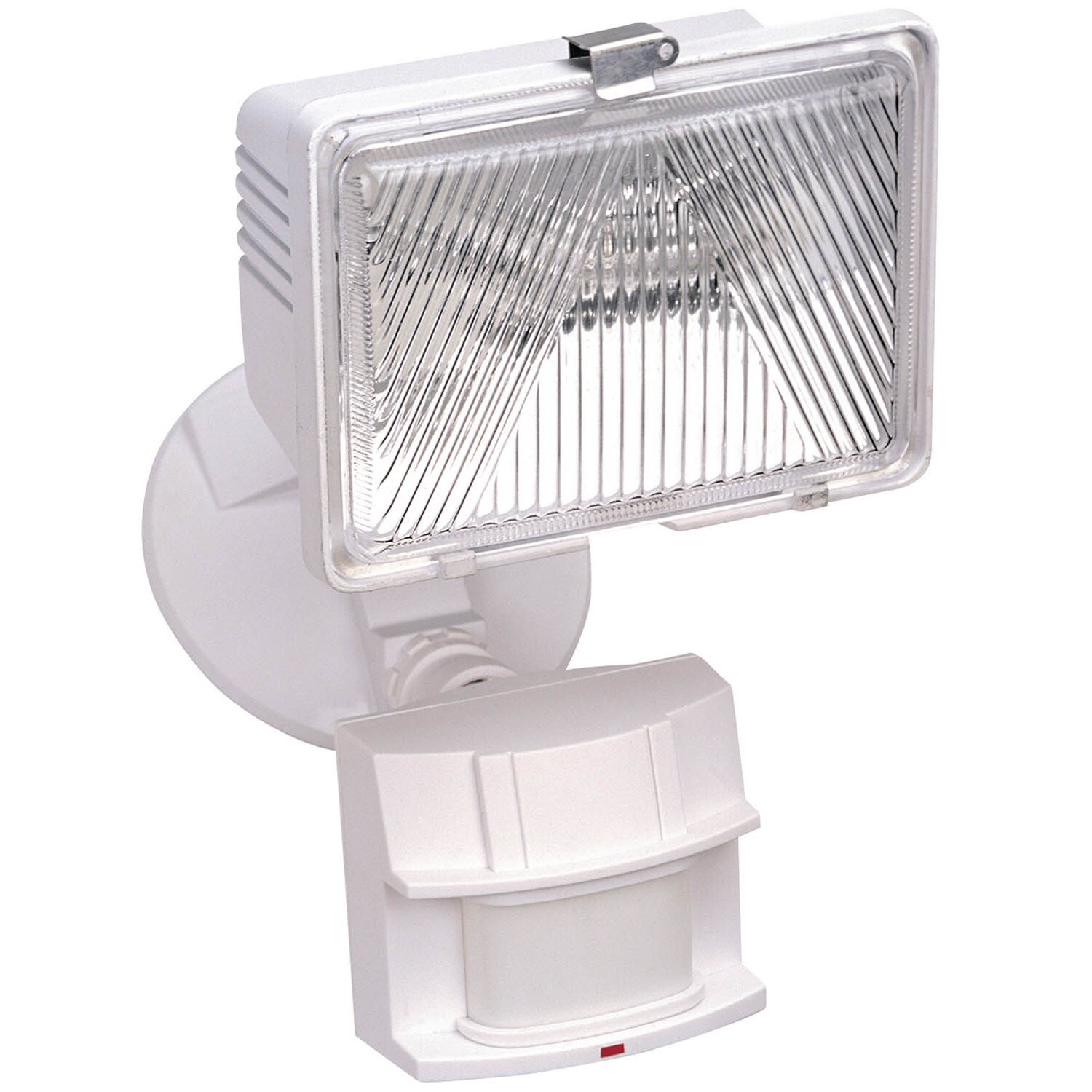 Heathco HZ-5525-WH 1 Bulb 250 Watt White Halogen Motion Flood