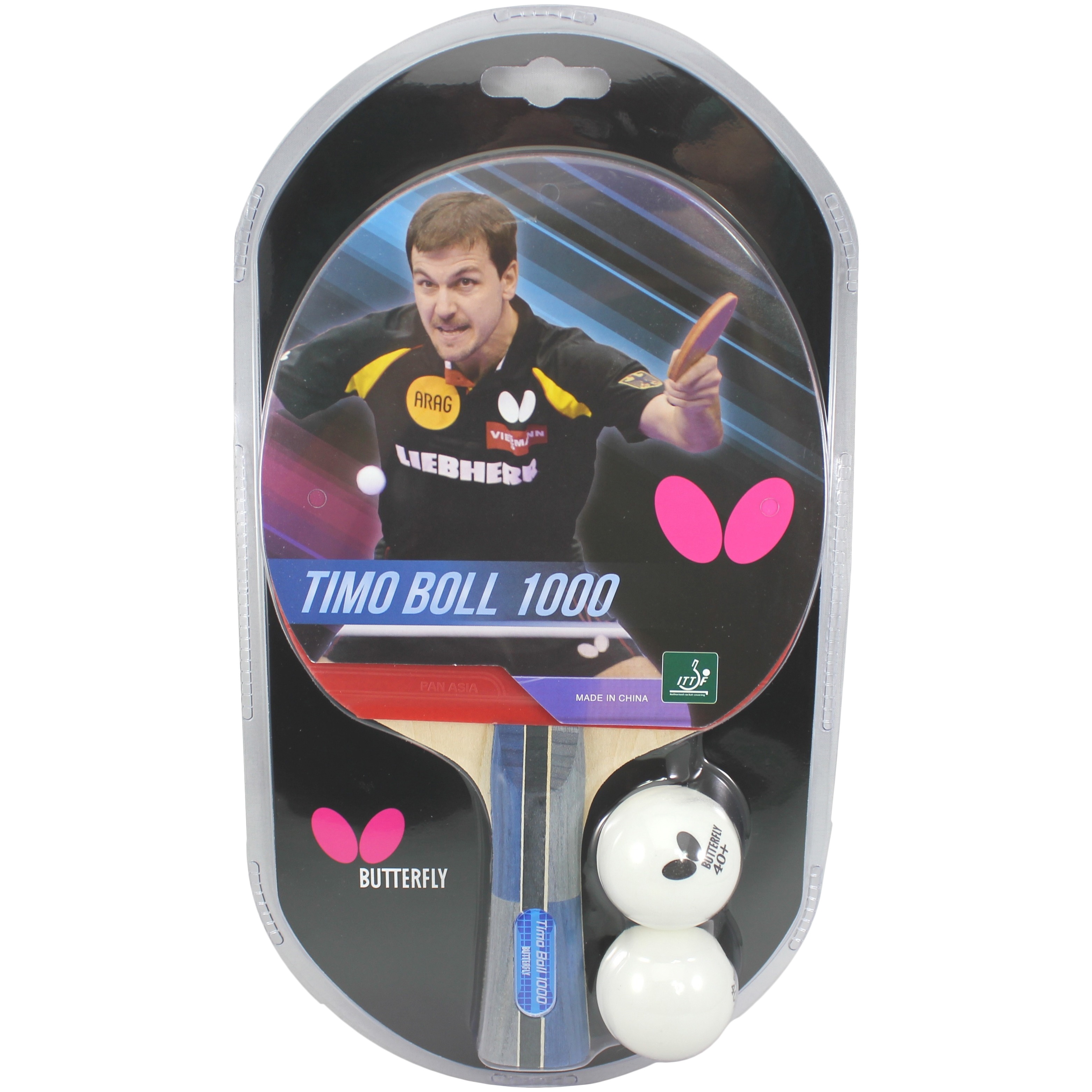 Butterfly Timo Boll 1000 Ping Pong Paddle Table Tennis Racket 
