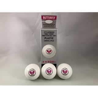 Shop Butterfly 3 Star G40 Table Tennis Balls Set Of 3