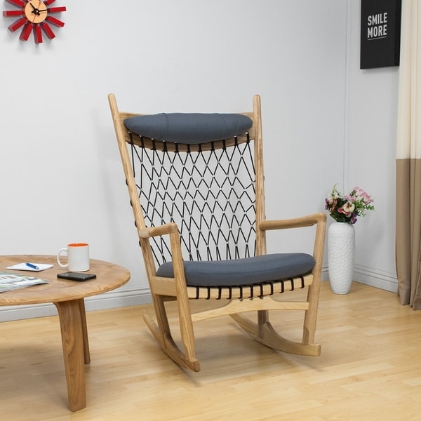 Shop Mod Made Mid Century Modern Dream Rocking Lounge Chair