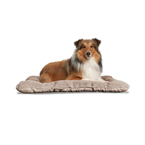 Shop Furhaven Pet Nap Reversible Tufted Pillow Crate Dog Bed