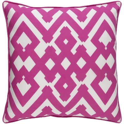 Decorative Esme 22-inch Feather Down or Poly Filled Throw Pillow