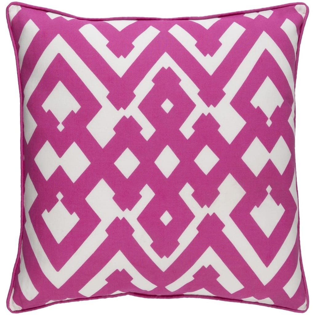 Decorative Esme 22-inch Feather Down or Poly Filled Throw Pillow