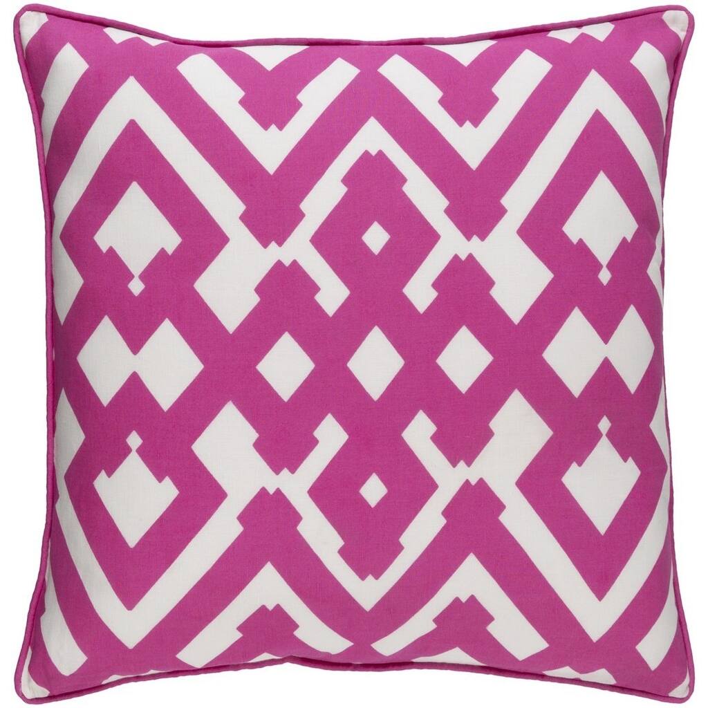 Decorative Esme 22-inch Feather Down or Poly Filled Throw Pillow
