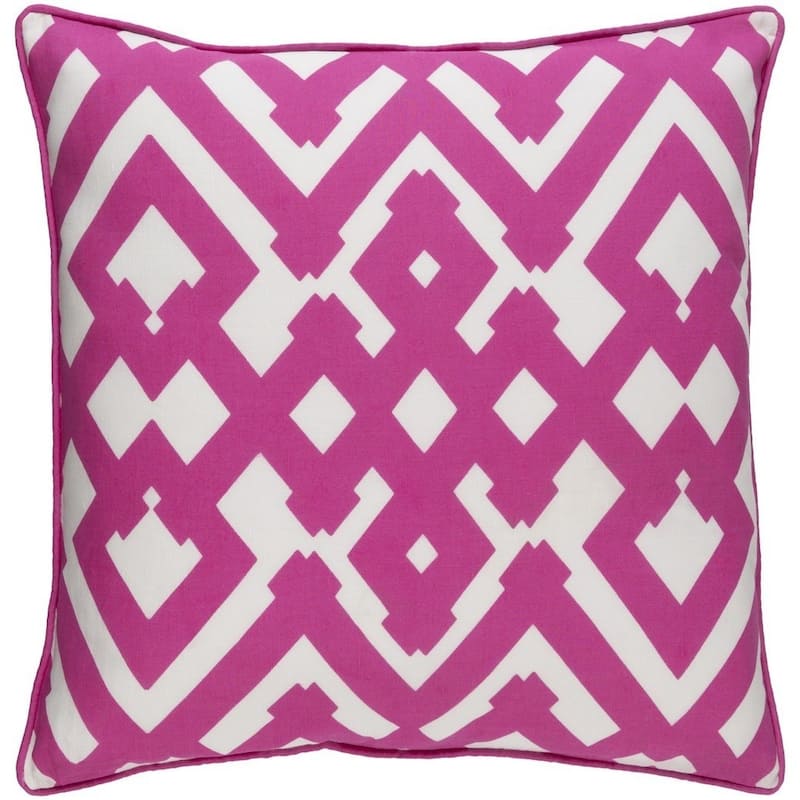 Decorative Esme 20-inch Feather Down or Poly Filled Throw Pillow