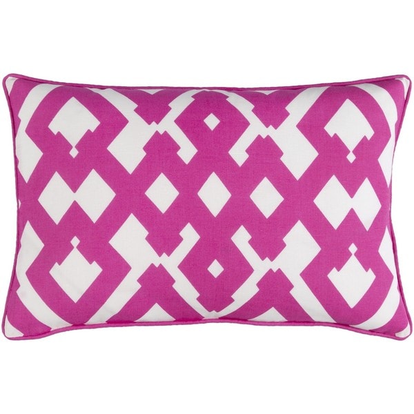 Decorative Esme Feather Down or Poly Filled Throw Pillow (13 x 20)