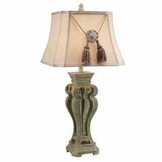 Crestview Collection 35-inch Toasted Meat Table Lamp