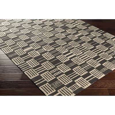 Hand Tufted Hunan Jute Rug - 5' x 7'6"