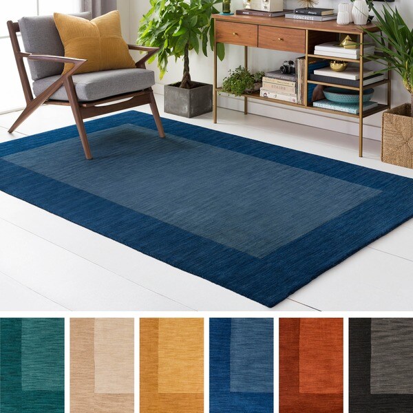 Hand Loom Quail Wool Rug - 4' x 6'