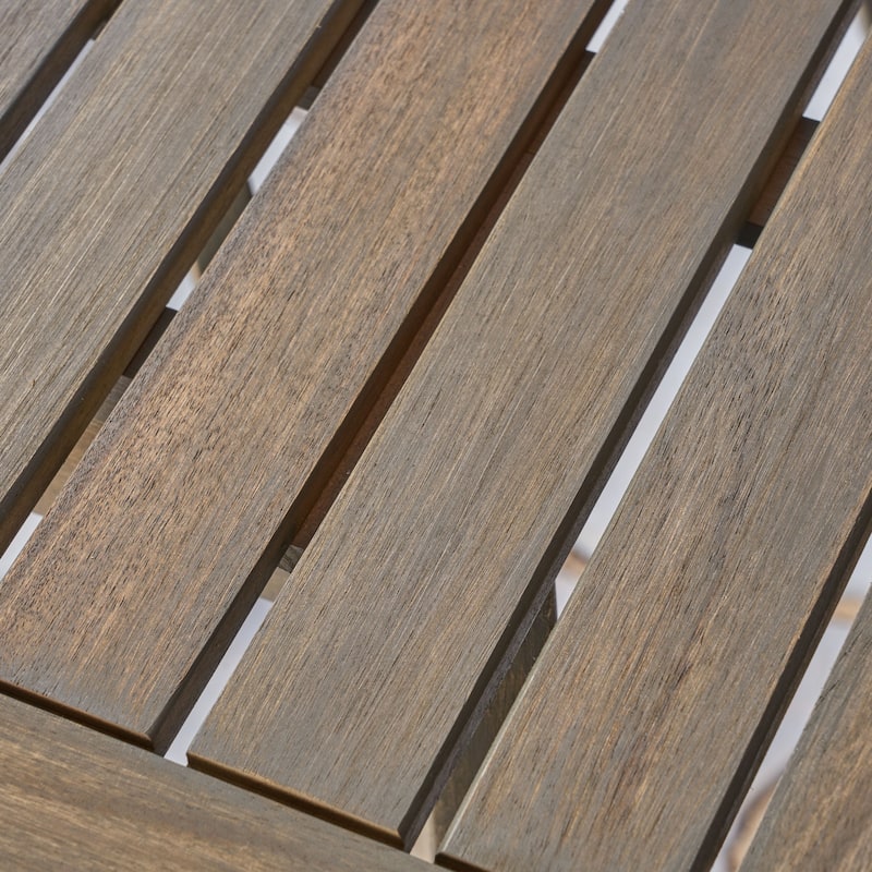 Christopher Knight Home Hermosa Outdoor Acacia Wood Square Dining Table - 31.50"L x 31.50"W x 30.00"H