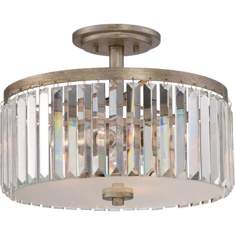 Quoizel Mirage Medium Semi Flush Mount Lighting Fixture