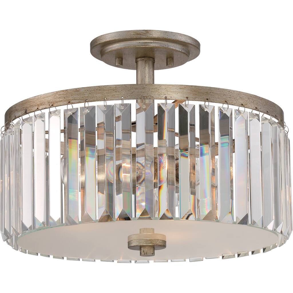 Quoizel Mirage Medium Semi Flush Mount Lighting Fixture