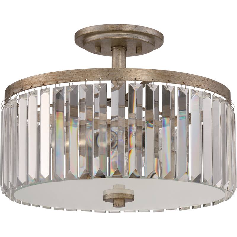 Quoizel Mirage Medium Semi Flush Mount Lighting Fixture