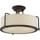 preview thumbnail 4 of 3, Quoizel Calvary Large Semi Flush Mount Light