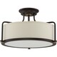 preview thumbnail 2 of 3, Quoizel Calvary Large Semi Flush Mount Light