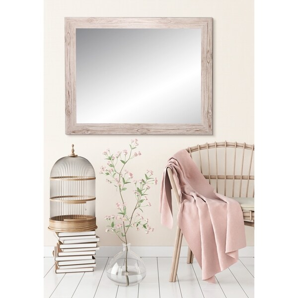 Shop Multi Size Brandtworks Oyster Grain Vanity Mirror