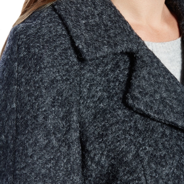 anne klein boucle coat