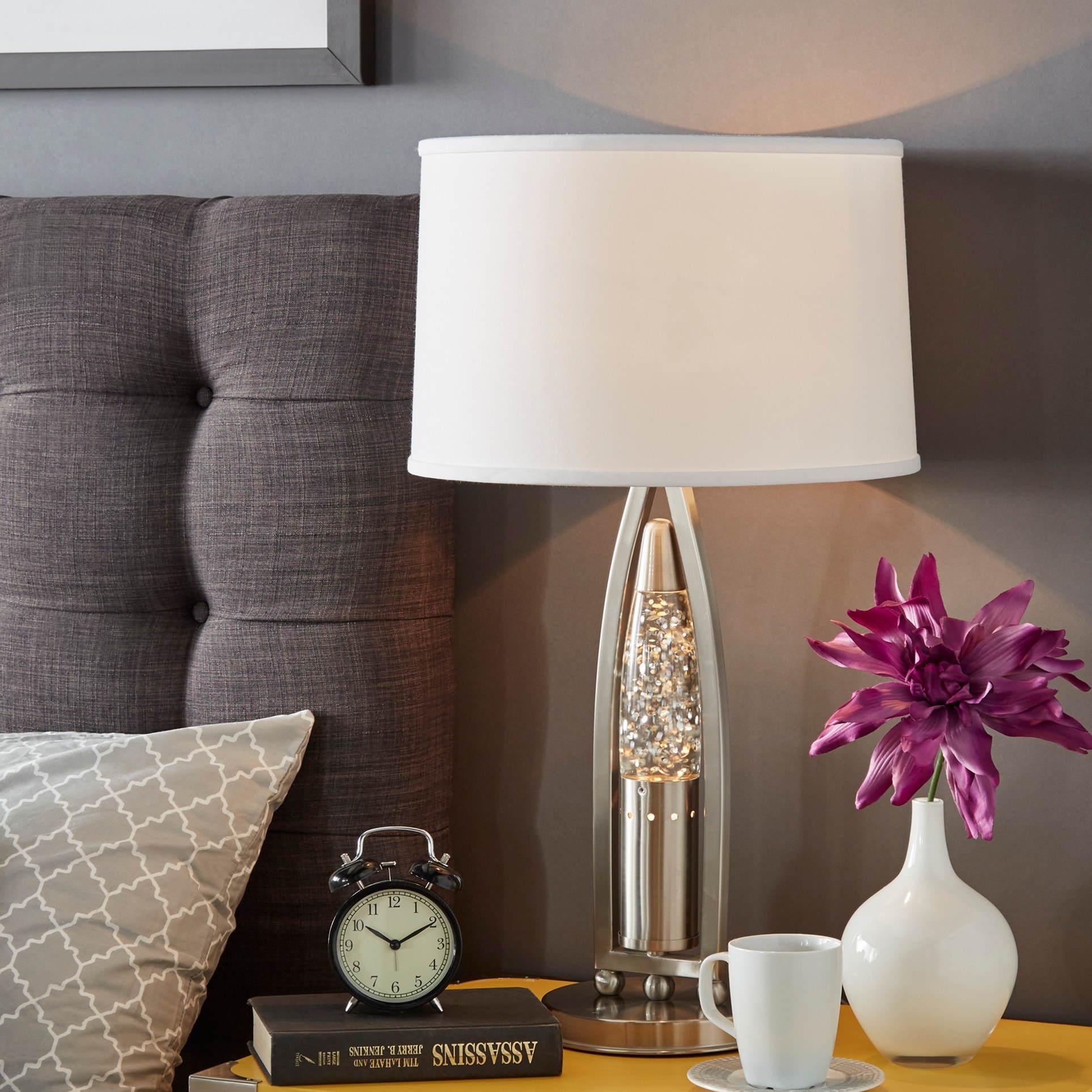 water dancing table lamp
