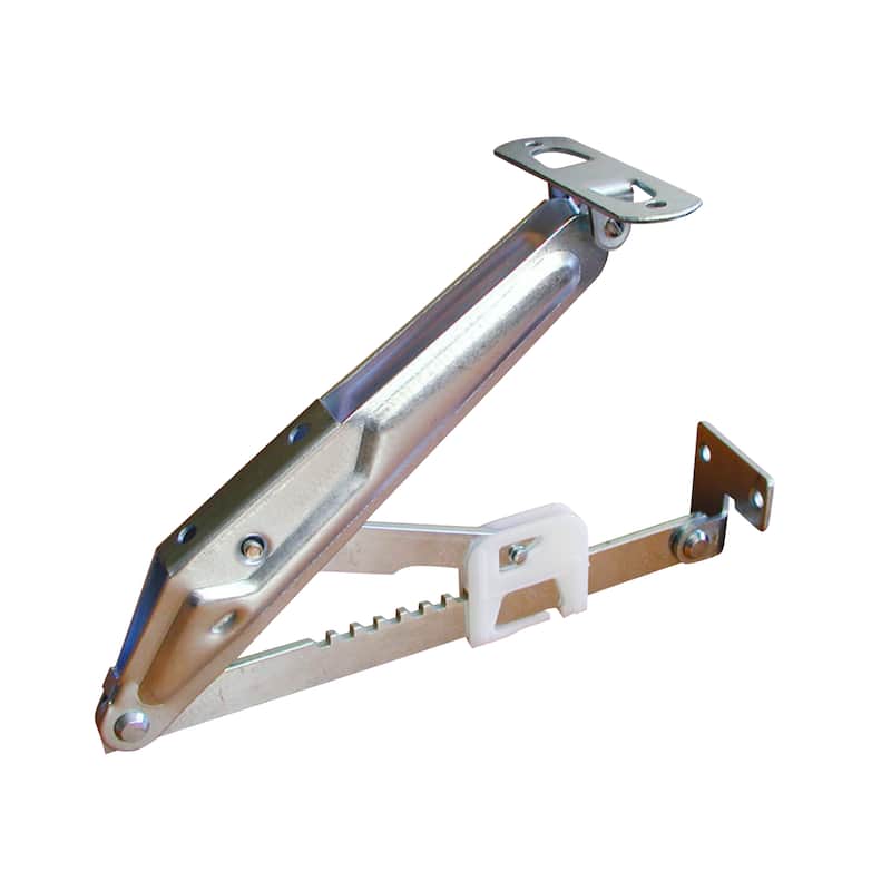 Rok Hardware Ratchet Headrest Fitting for Beds Desk Lids Drafting Tables and Drawing Boards Steel